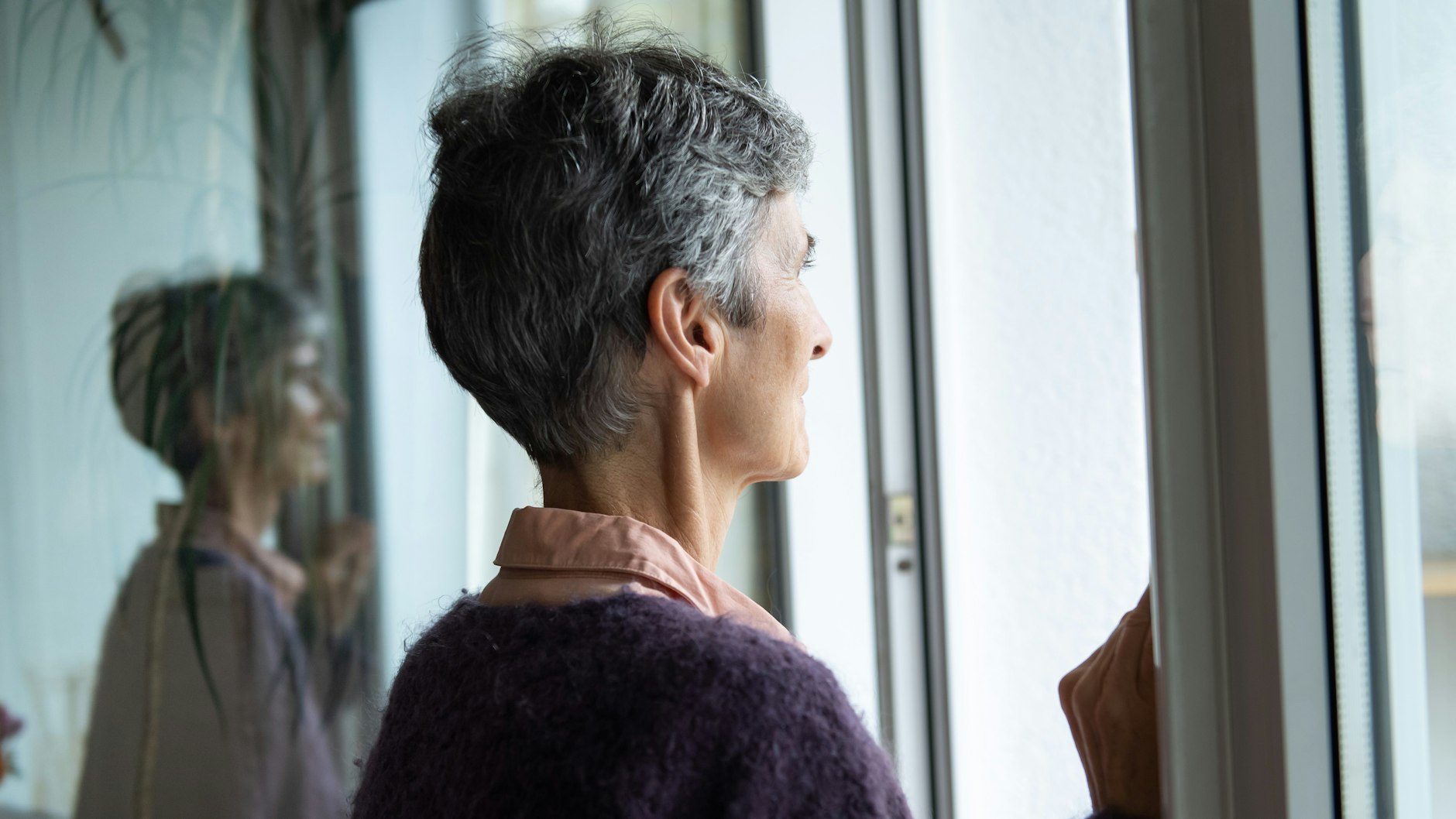 Vier Monate vor ihrem Tod: Maria in ihrer Wohnung.