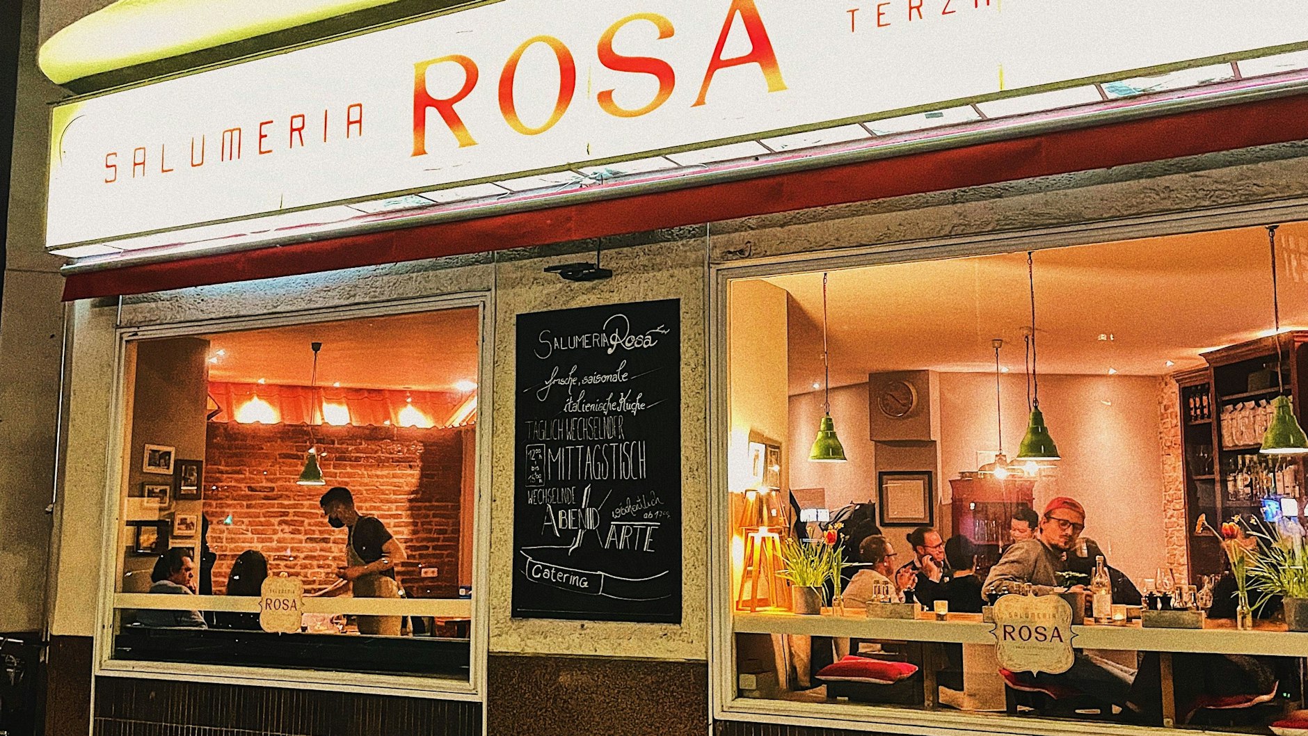 Die Salumeria Rosa am Lietzensee, fast so gut wie Da Antonio auf der Bismarckstraße.