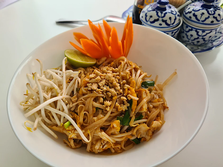 Pad Thai im „B&P By Krua Mae Uthai“&nbsp;in Wilmersdorf.