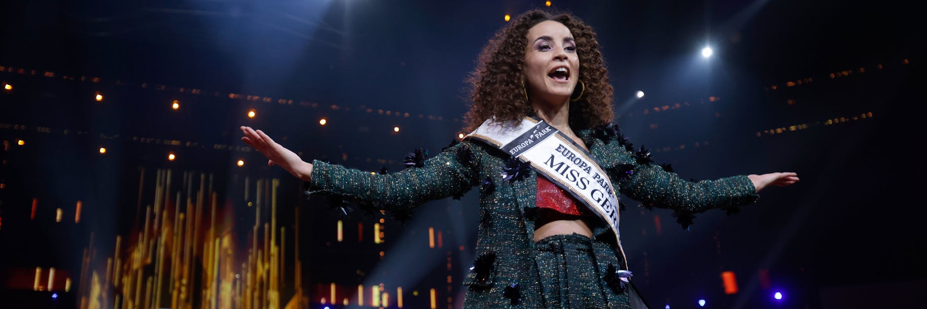 Domitila Barros freut sich über die Wahl zur „Miss Germany“.