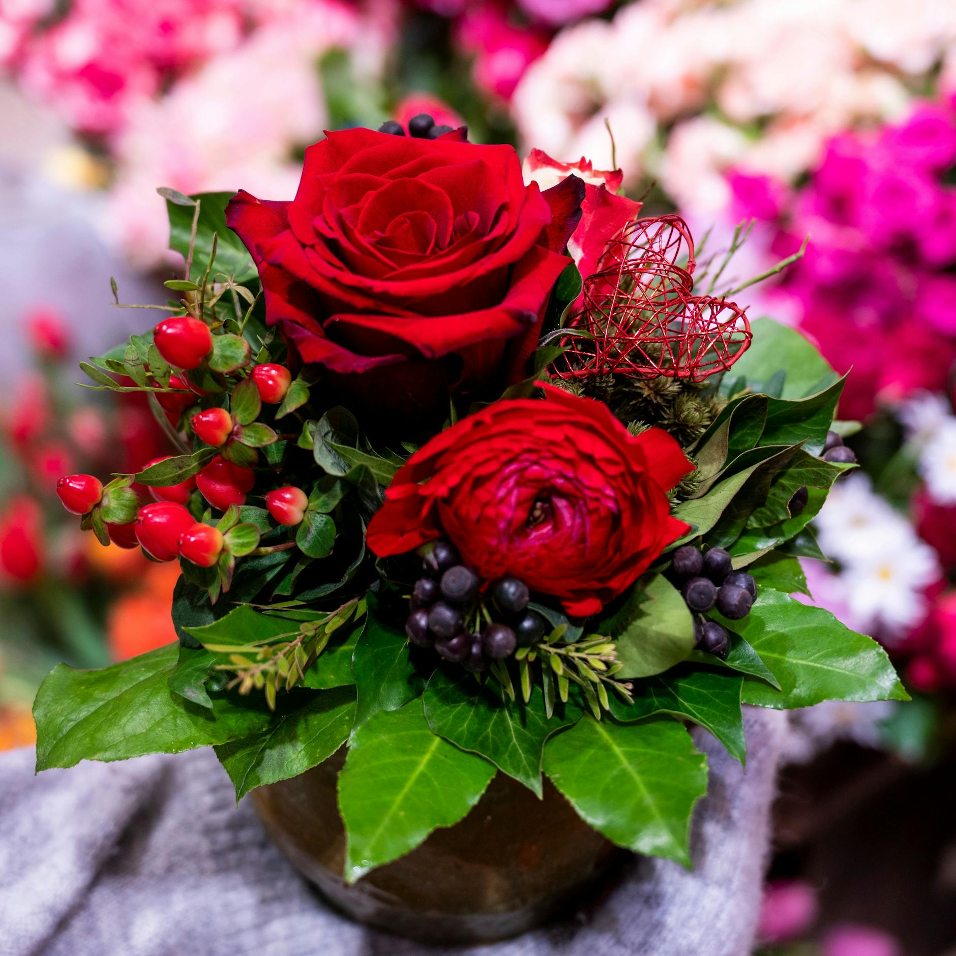 Das Wasser in der Blumenvase muss nicht jeden Tag gewechselt werden.