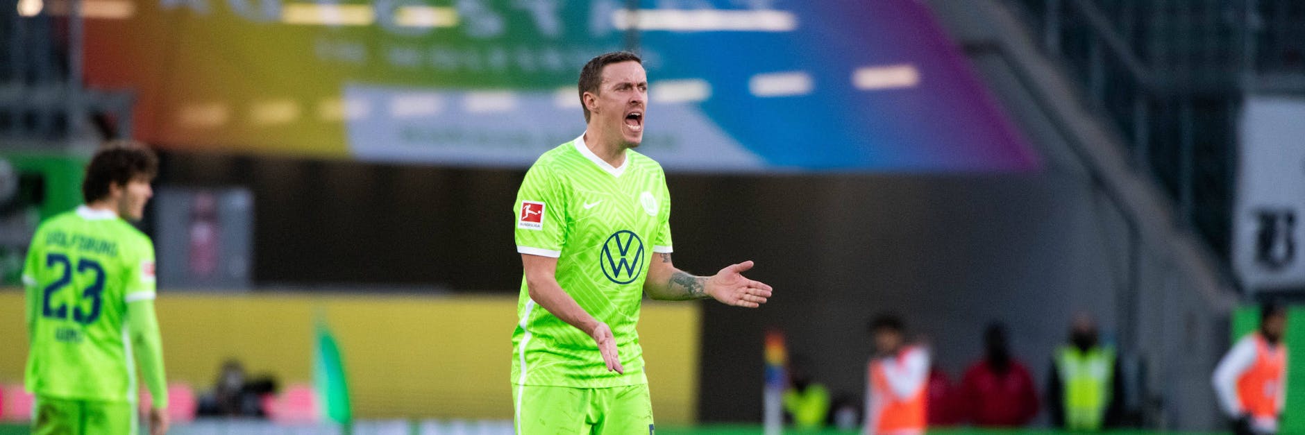 Der Frust sitzt tief. Max Kruse schimpft nach dem 1:2 gegen Hoffenheim.