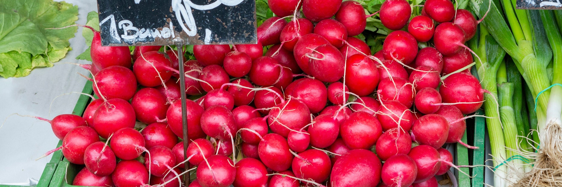 Radieschen gehören zu den besonders kalorienarmen Gemüsesorten und sind besonders zum Abnehmen hilfreich.