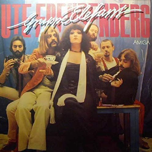 Ute Freudenberg mit ihrer damaligen Band „Elefant“.