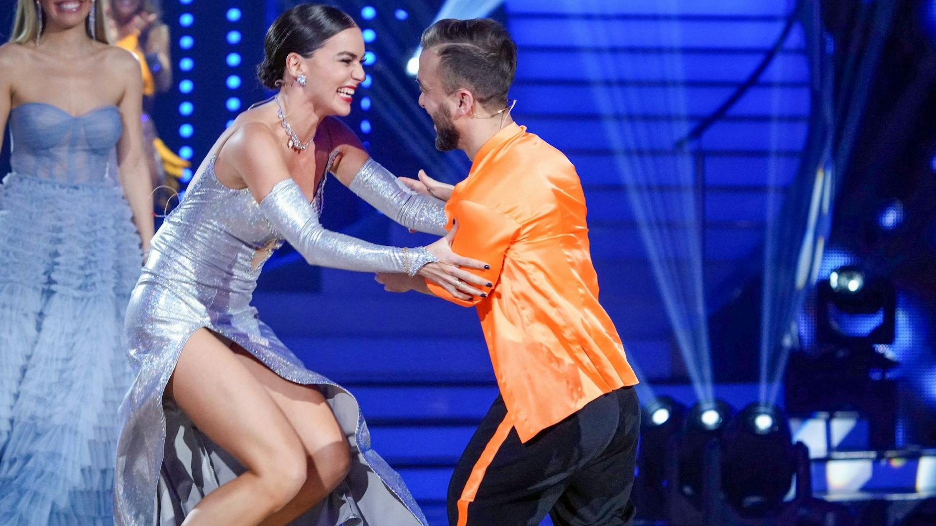 Renata Lusin hat sich als „Let’s Dance“-Tanzpartner Para-Leichtathlet Mathias Mester ausgesucht, der kleinwüchsig ist.