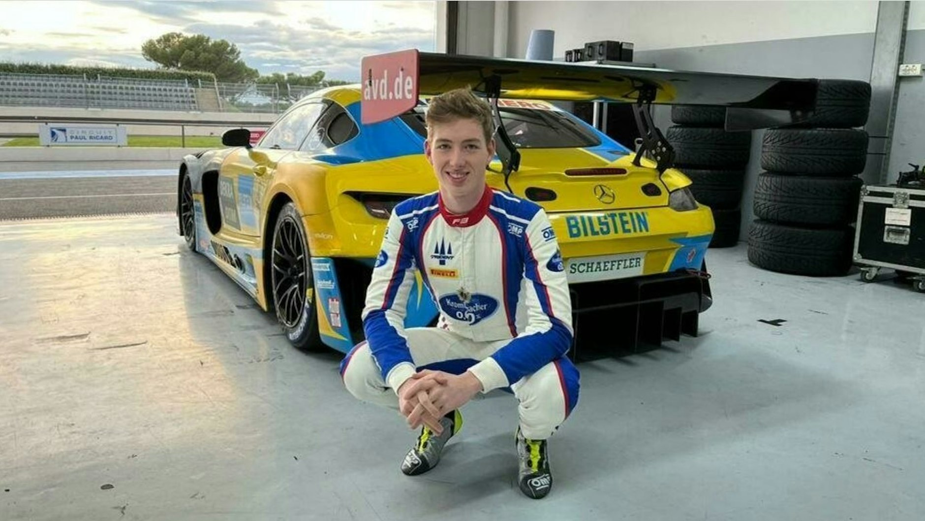 David Schumacher (20) fährt in der neuen DTM-Saison einen 550 PS starken Mercedes.