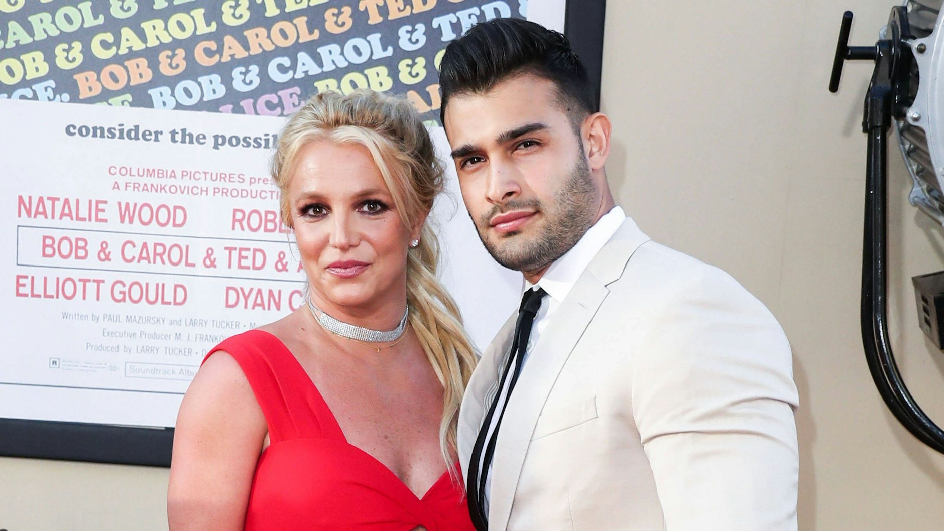 Britney Spears und ihr Freund Sam Asghari