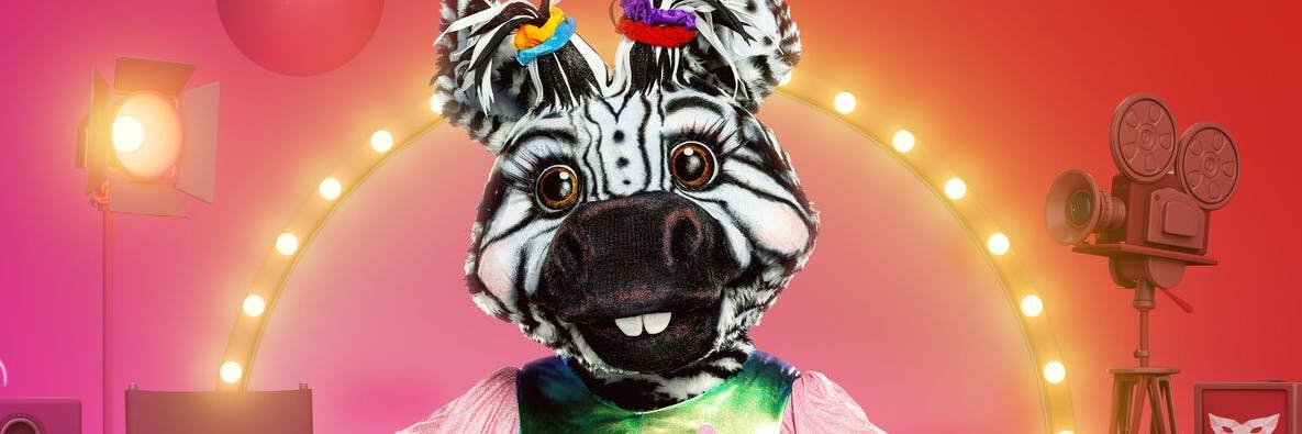 Dieses Zebra soll in der neuen Staffel von The Masked Singer auf der Bühne stehen.