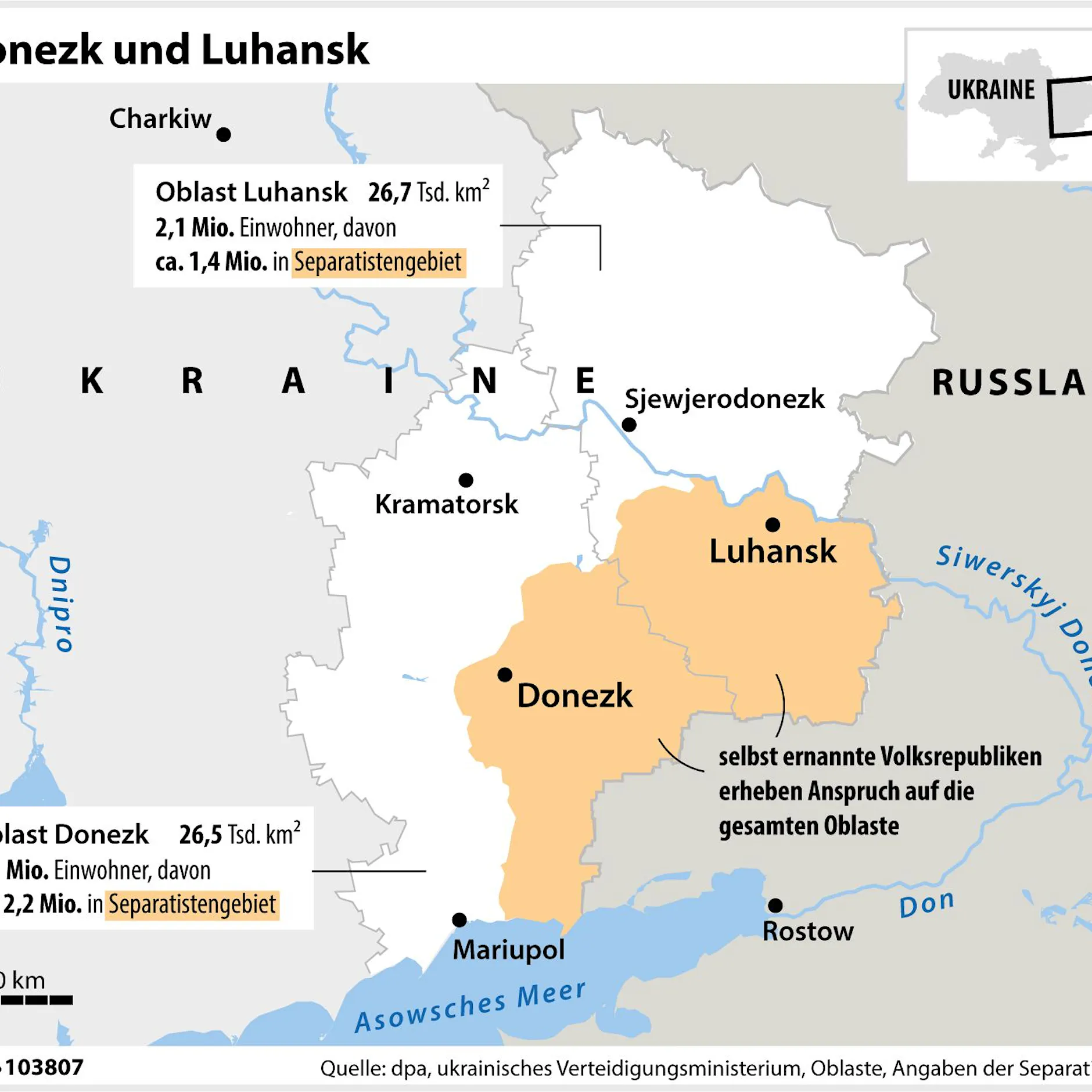 Kampf um den Donbass: Wer sind die ostukrainischen Separatisten?