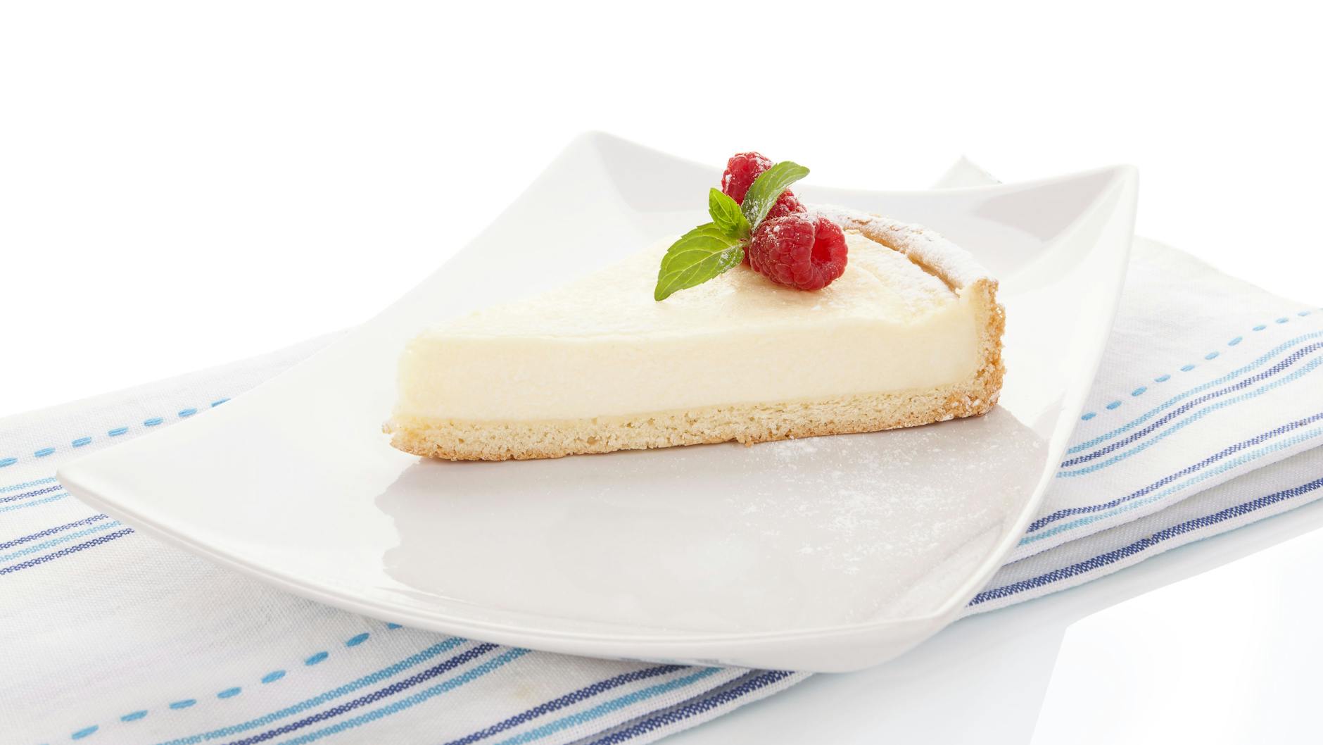 Der Cheesecake wird einfach perfekt: megalecker und supercremig.