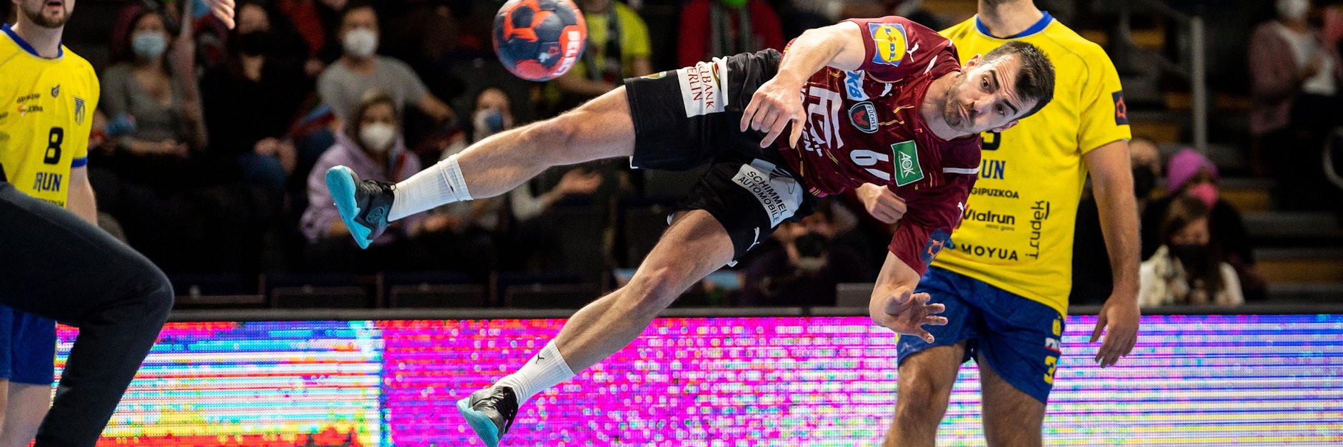 Milos Vujovic von den Füchsen trifft wieder zielgenau.