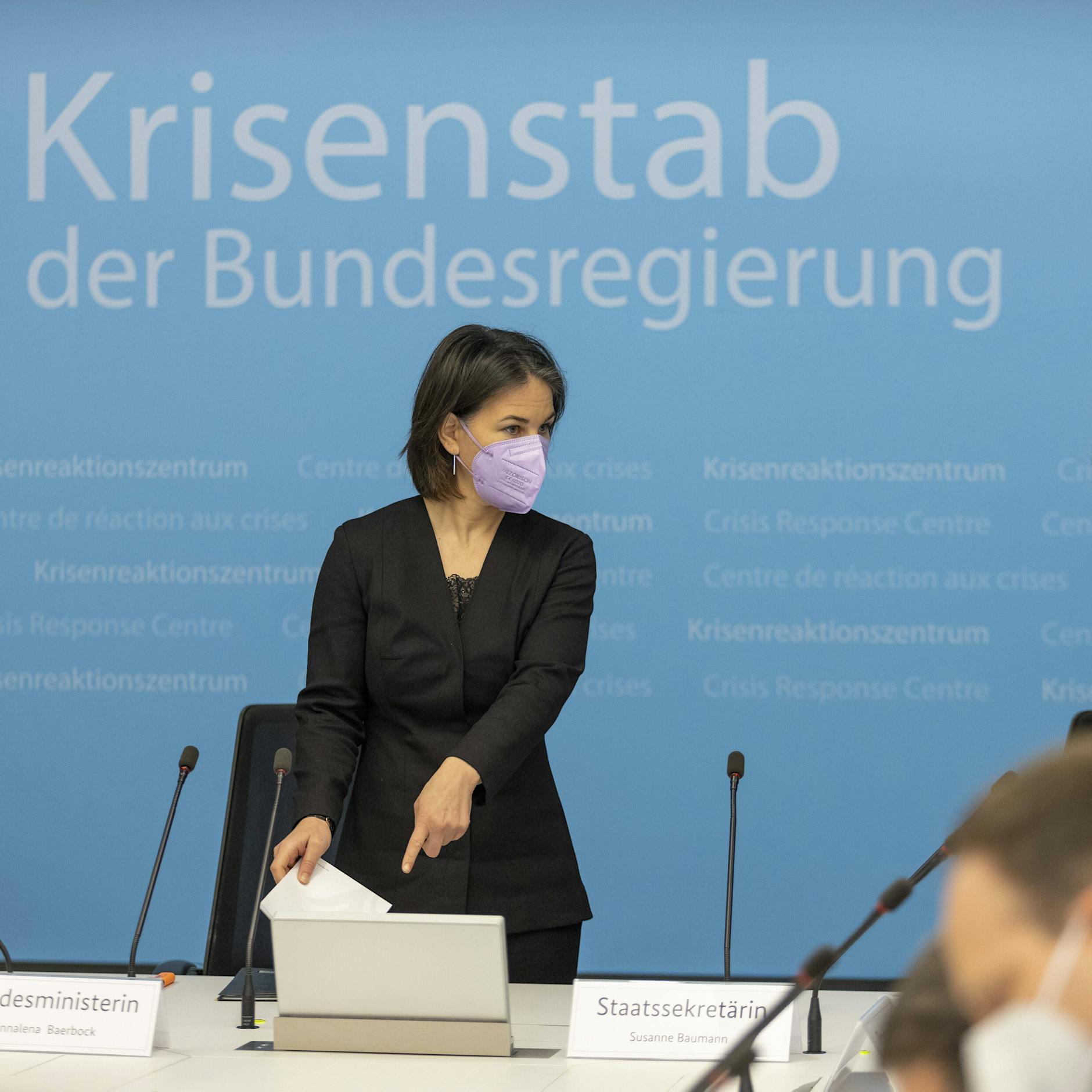 Krisenstab tagt im Keller des Auswärtigen Amts