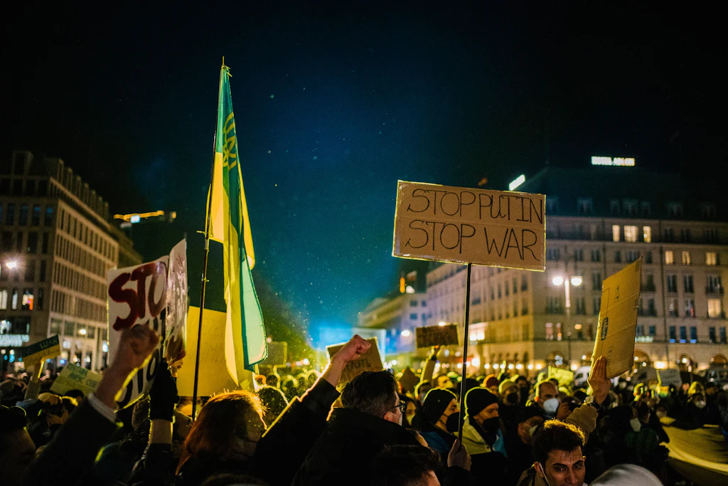 Solidarität mit der Ukraine, auch in Berlin