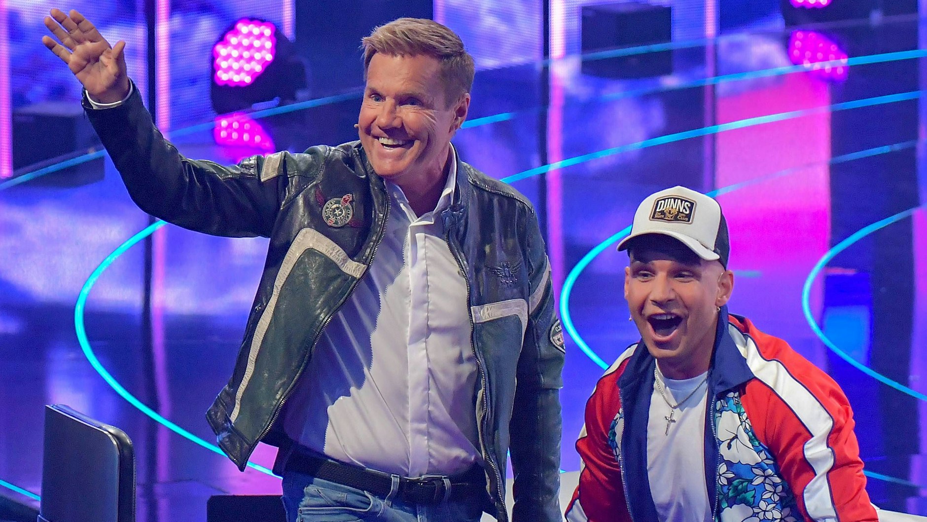 Begeistert: Dieter Bohlen und Pietro Lombardi bei DSDS 2019.