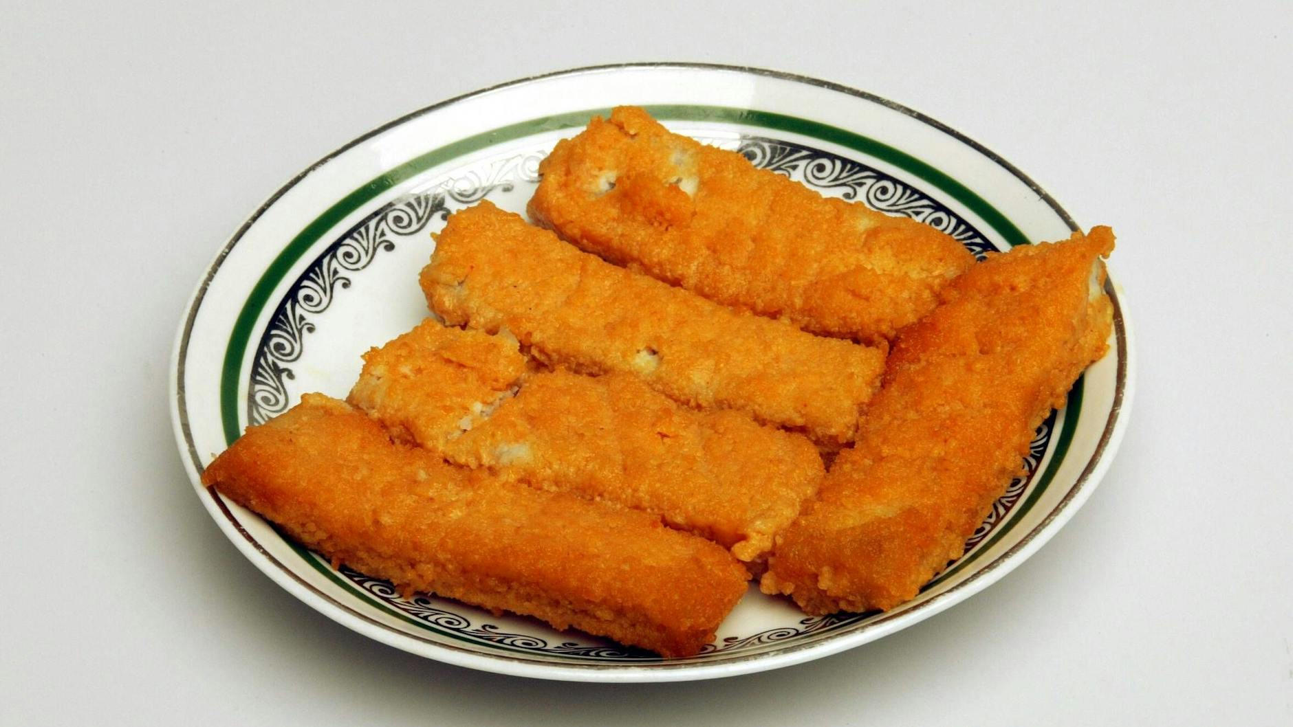 Fischstäbchen: Hier die in Form gepresste Billigvariante.