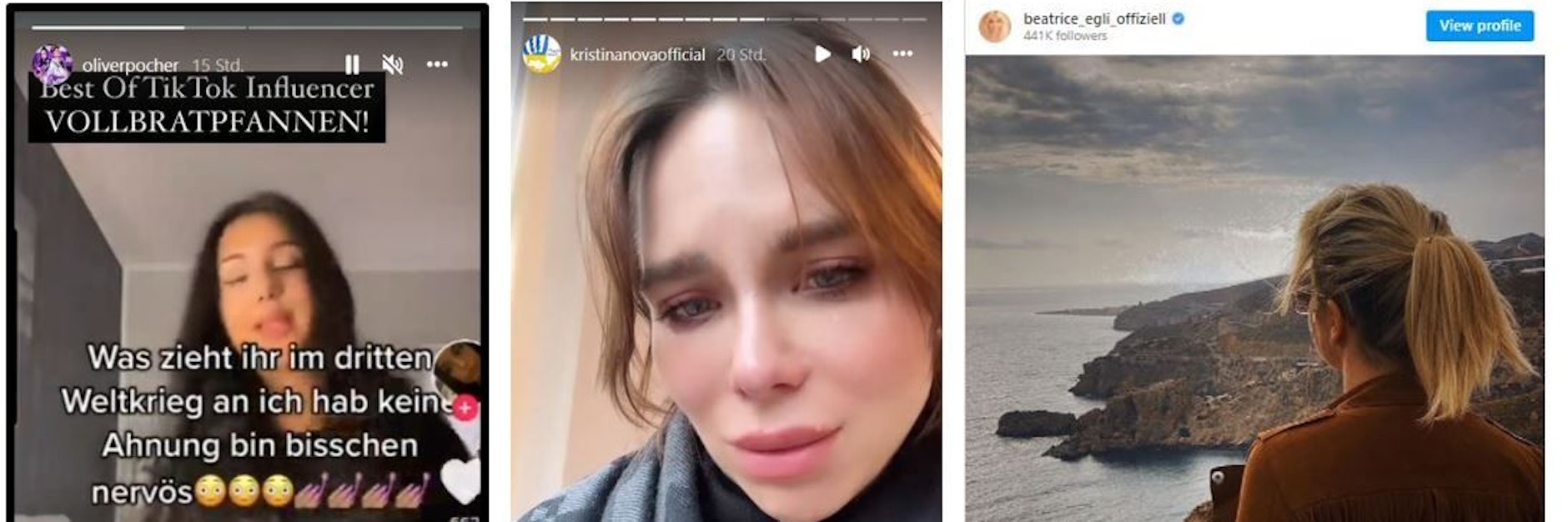 Ukraine-Krieg: Promis reagieren