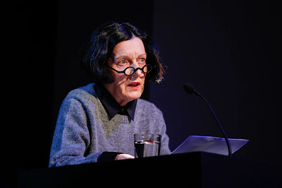 Die Schriftstellerin Herta Müller am Sonnabend im Maxim Gorki Theater.