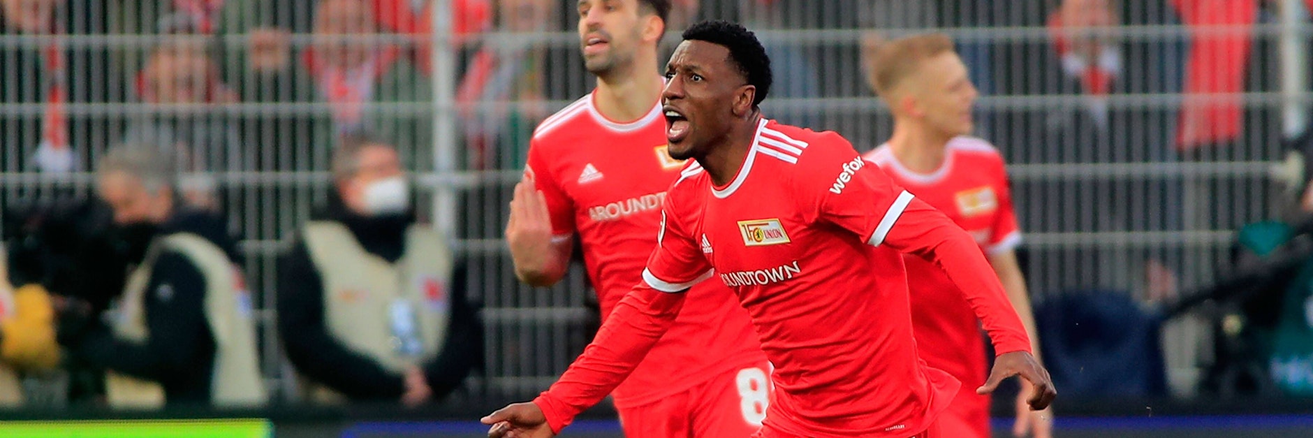 Unions Sheraldo Becker traf per Traumtor zum 2:0 beim Sieg gegen den 1. FSV Mainz 05.