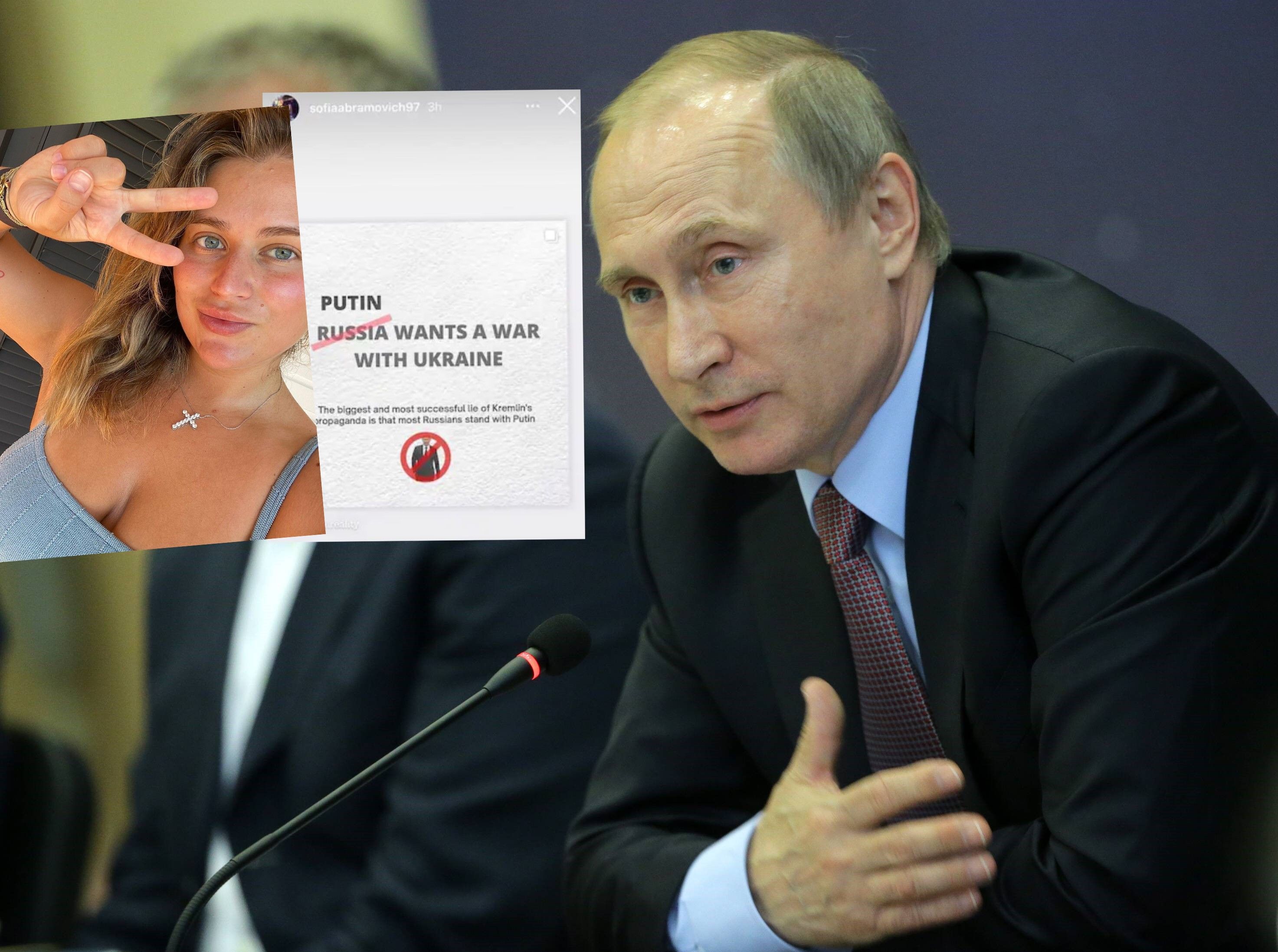 Image - Was Papa wohl davon hält? Abramowitsch-Tochter teilt gegen Putin aus