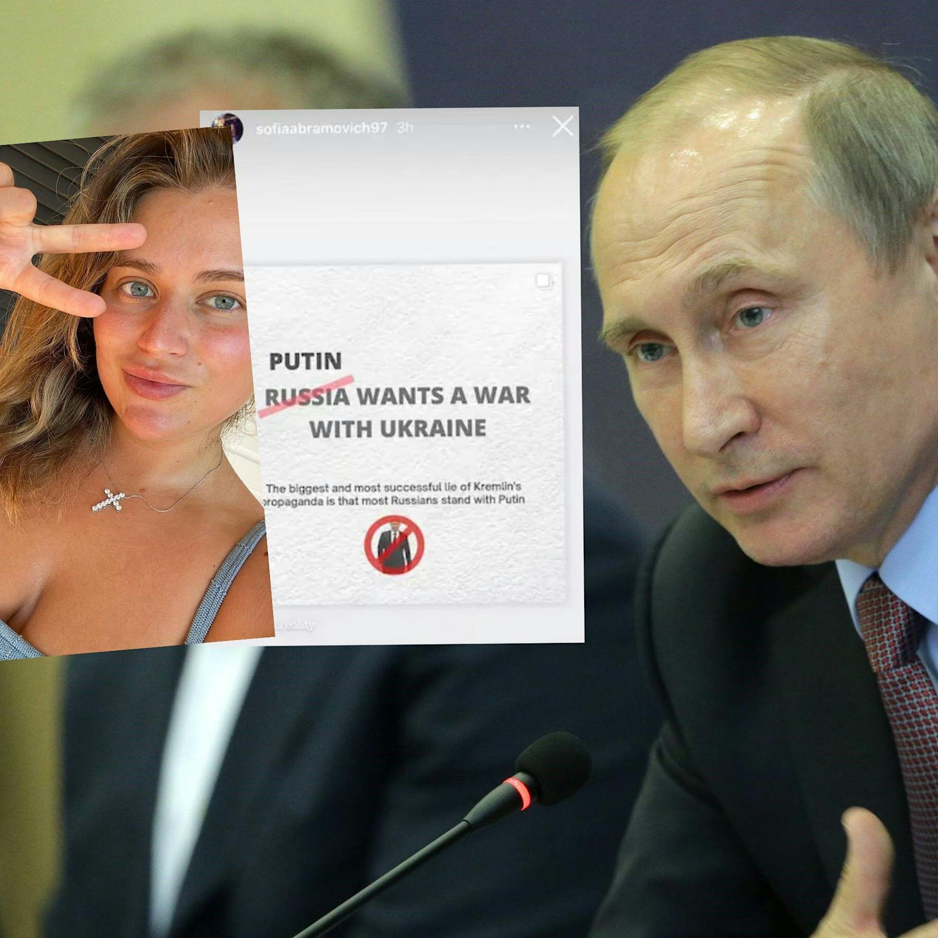 Was Papa wohl davon hält? Abramowitsch-Tochter teilt gegen Putin aus