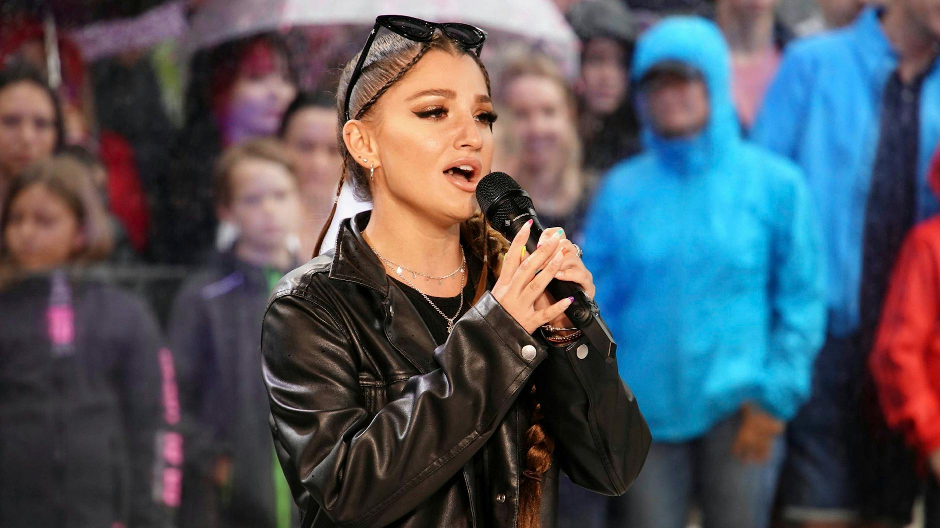 Julia Brari wollte beim DSDS-Casting den Song "Big Girls Don't Cry" von Fergie singen.