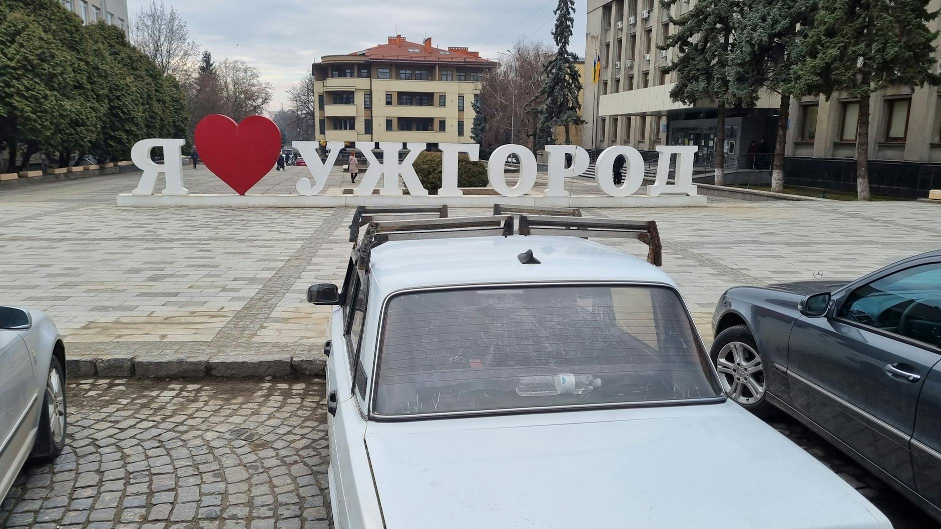 Eine Szene aus Uschgorod