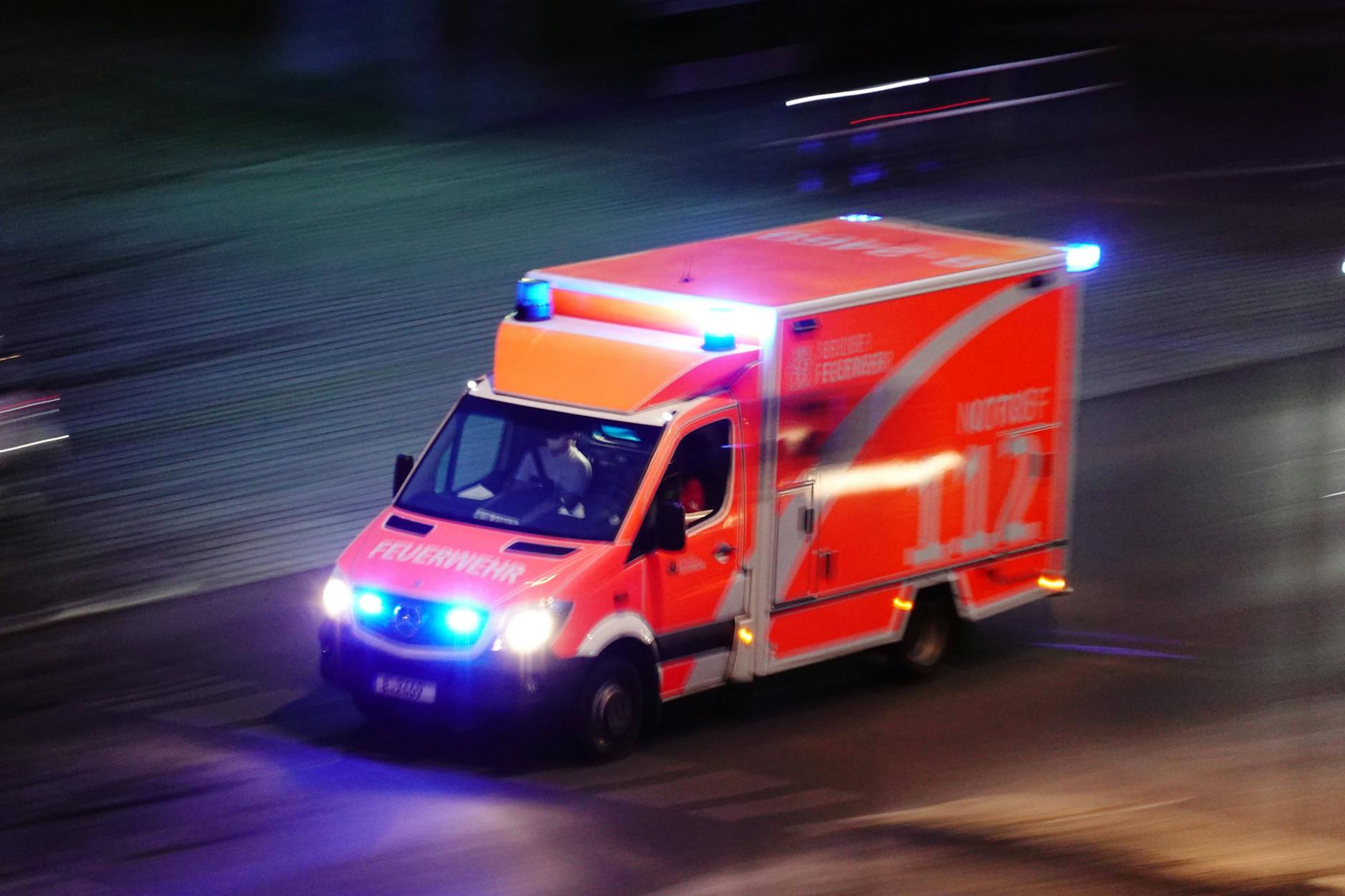 Ein Rettungswagen in Berlin