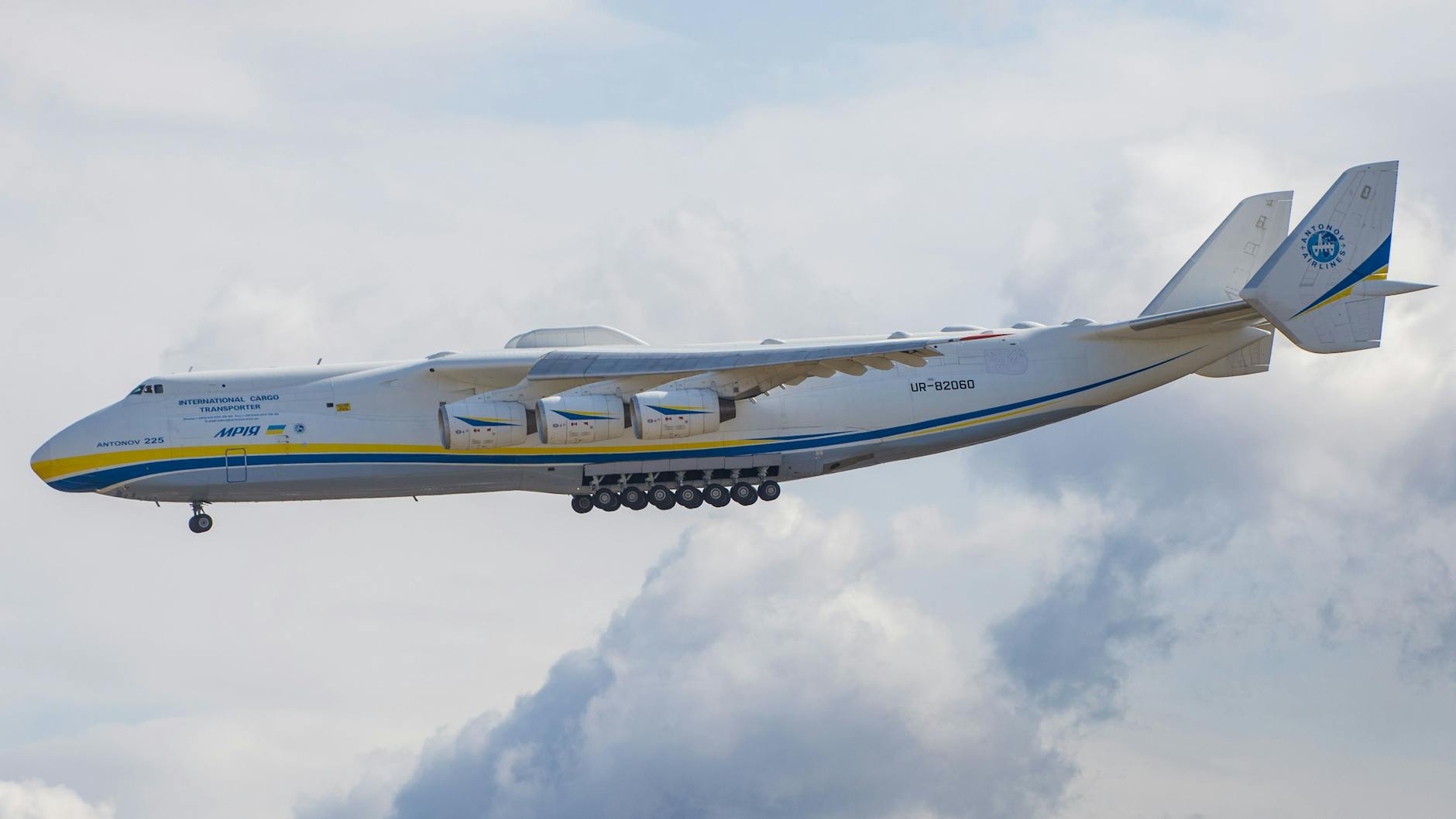 Die Antonow An-225 „Mriya“ ist zerstört worden.