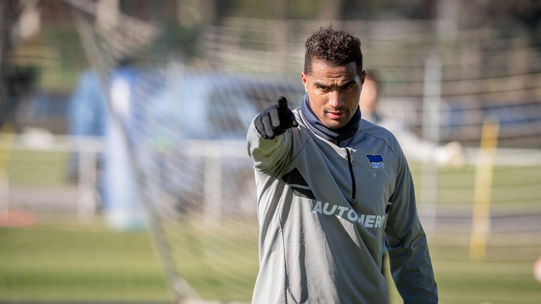 Gibt zumindest im Training noch den Ton an: Herthas Mittelfeldmann Prince Boateng.
