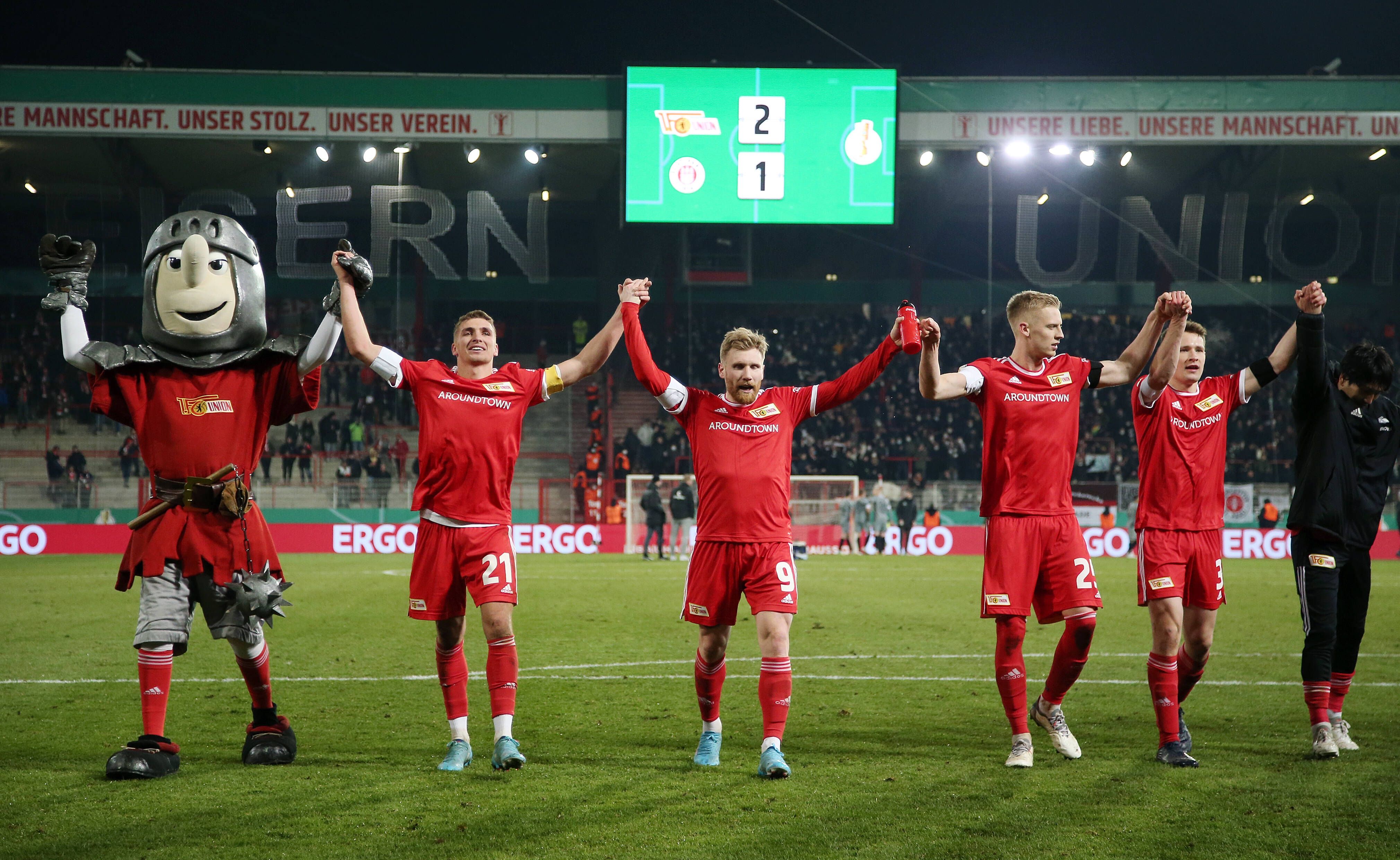 Image - Machen statt quatschen: Union lebt jetzt den Pokal-Traum von Hertha BSC!