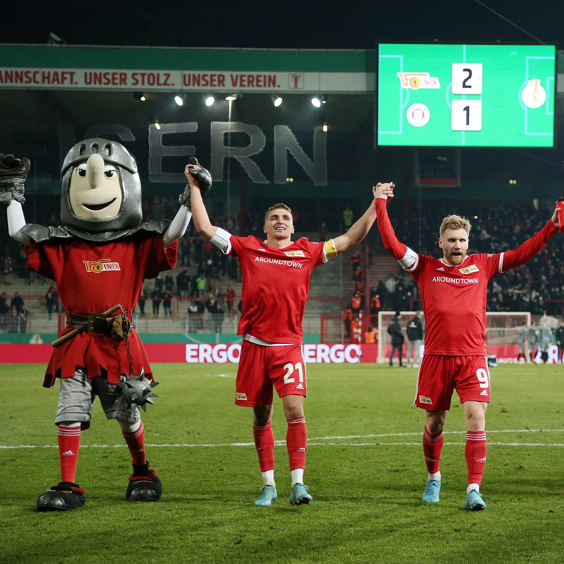 Machen statt quatschen: Union lebt jetzt den Pokal-Traum von Hertha BSC!