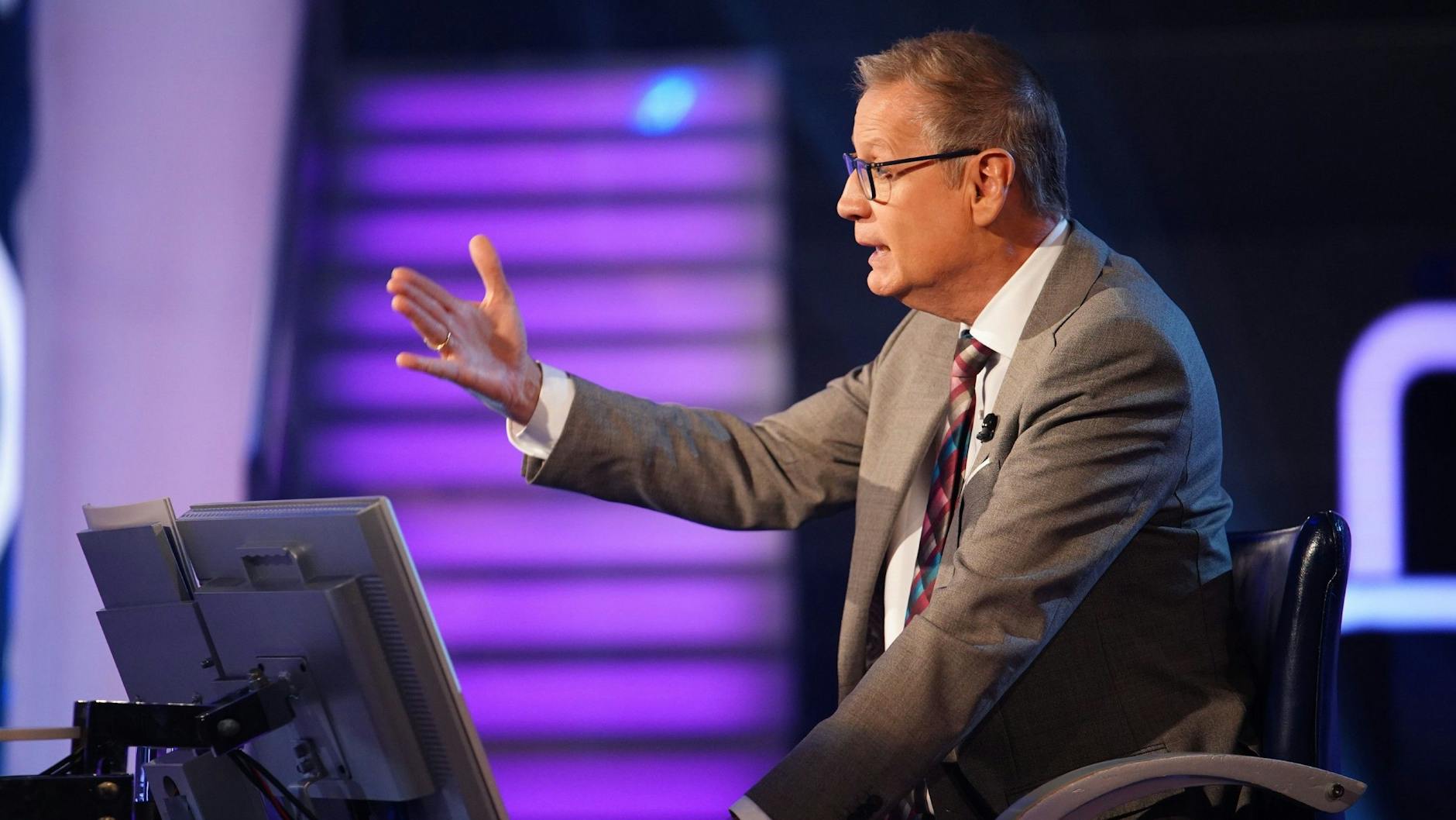 Auch Moderator Günther Jauch erlebt bei „Wer wird Millionär“ noch immer Überraschungen.