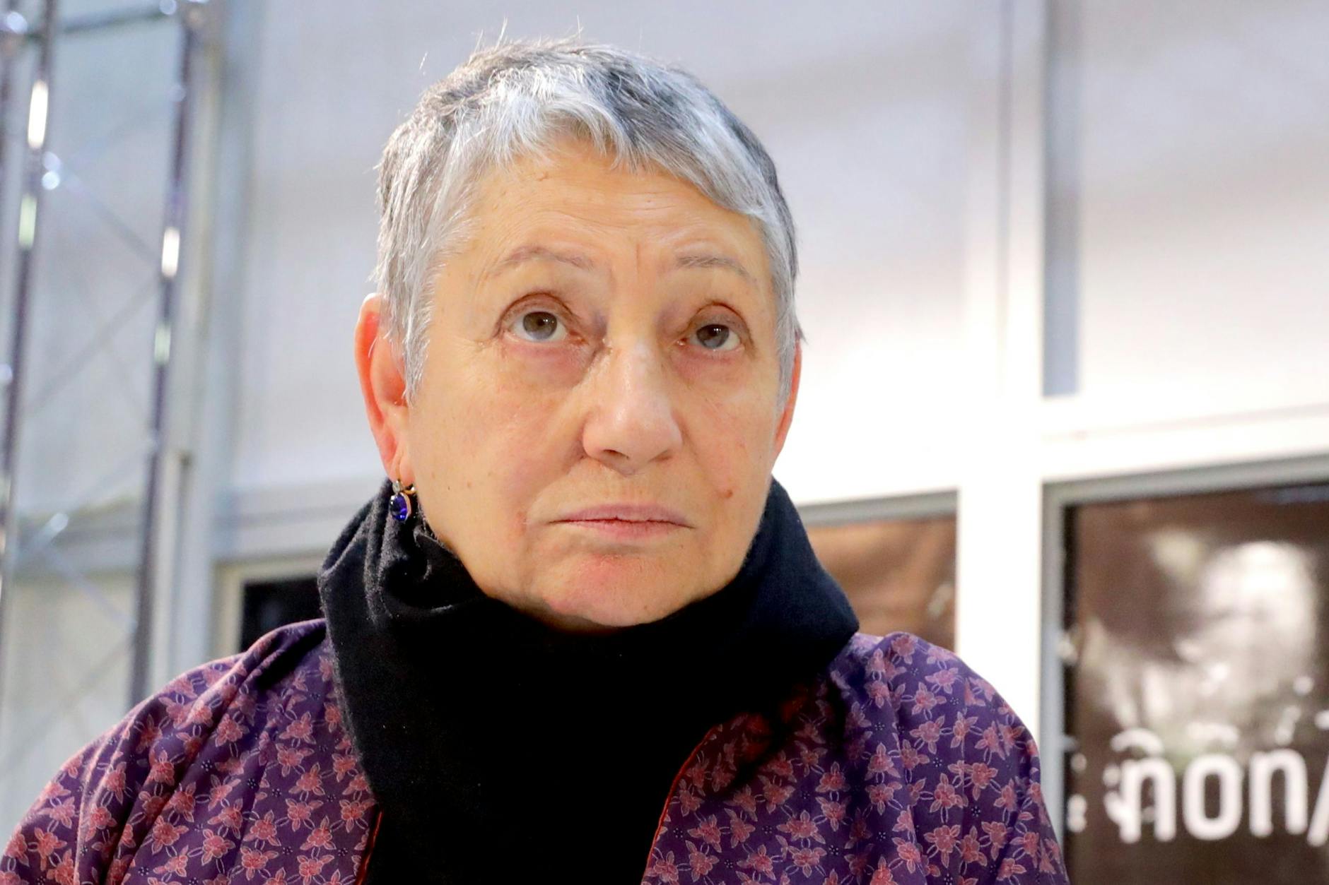 Die Schriftstellerin Ljudmila Ulitzkaja