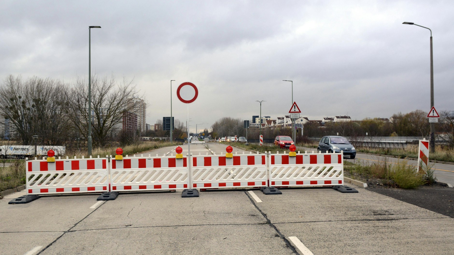 Die Wuhletalbrücke ist schon seit 2019 voll gesperrt.