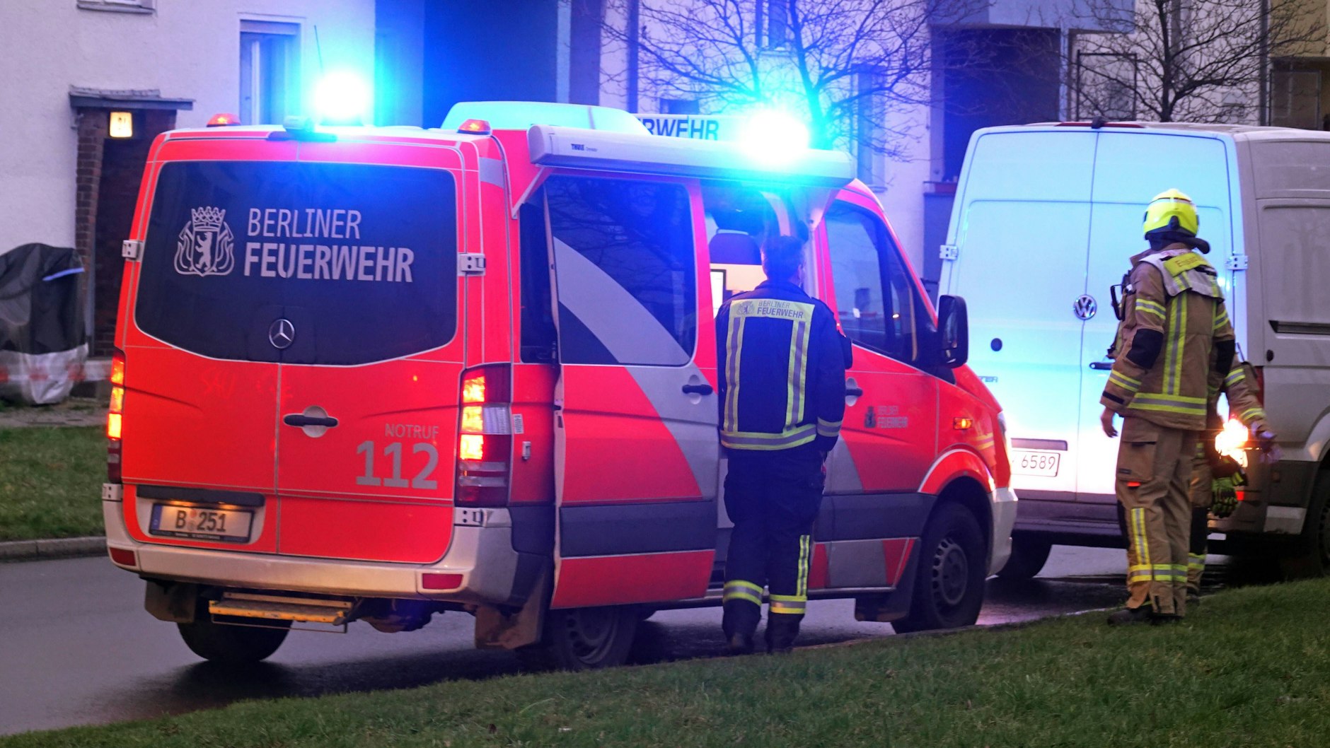 Rettungskräfte der Berliner Feuerwehr (Symbolbild).