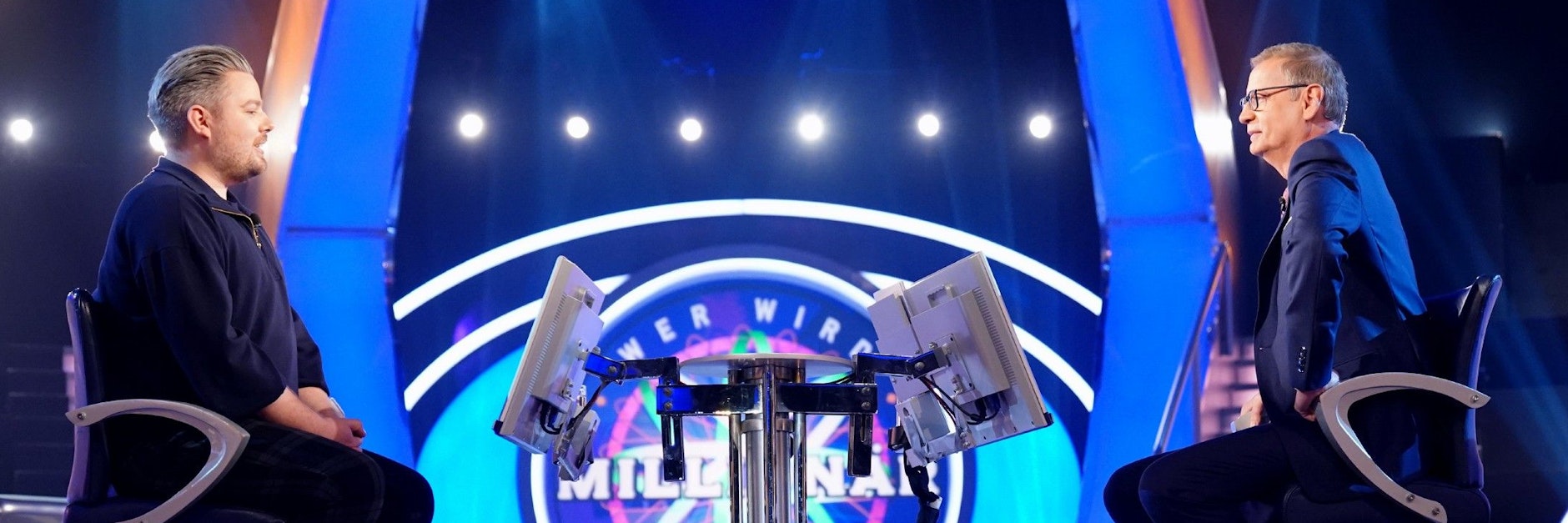 Gerrit Freund durfte auf dem Ratestuhl von Günther Jauch bei „Wer wird Millionär“ platznehmen.