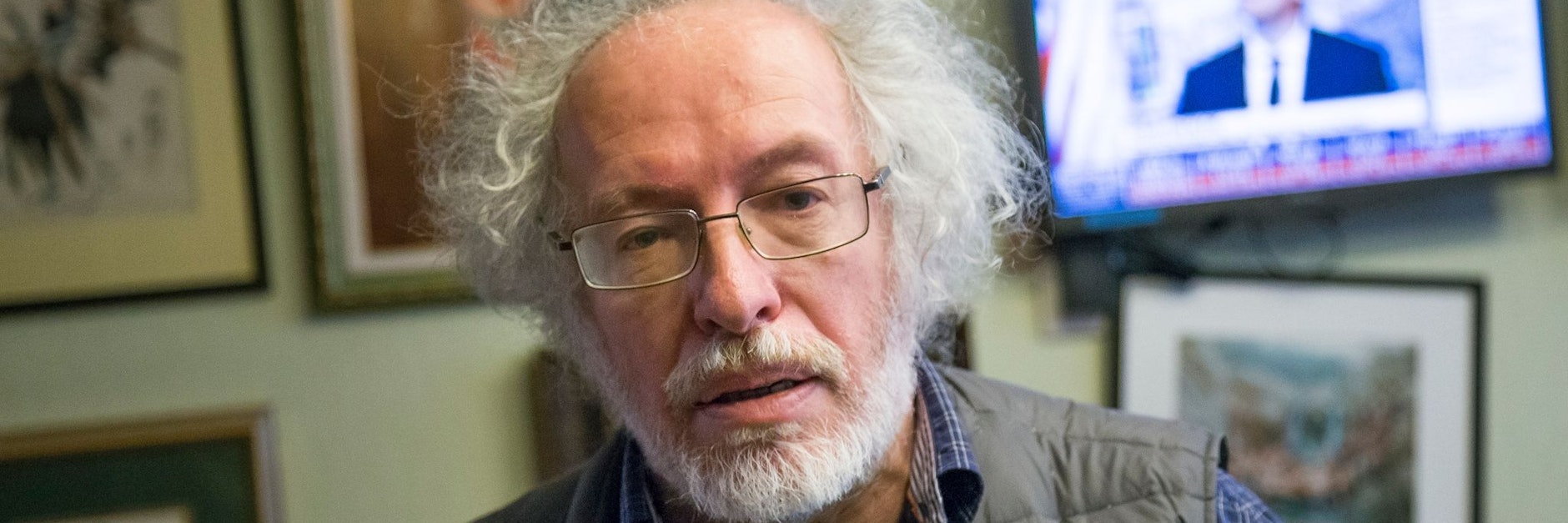 Alexej Wenediktow ist der Chefredakteur von Echo Moskwy. Der populäre Radiosender wird nach dem Sendeverbot geschlossen.