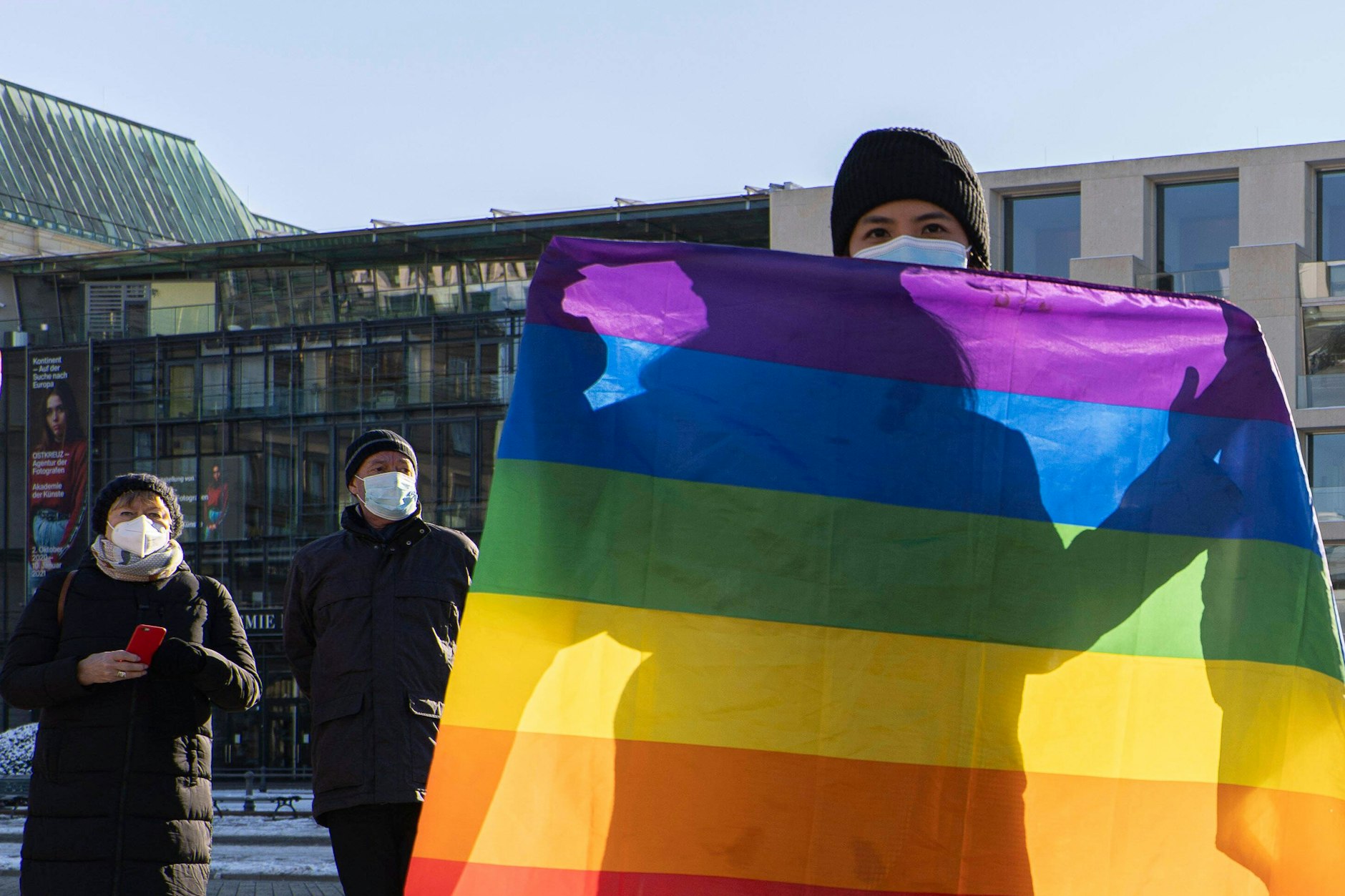 Demonstration für Abtreibungsrechte in Berlin.