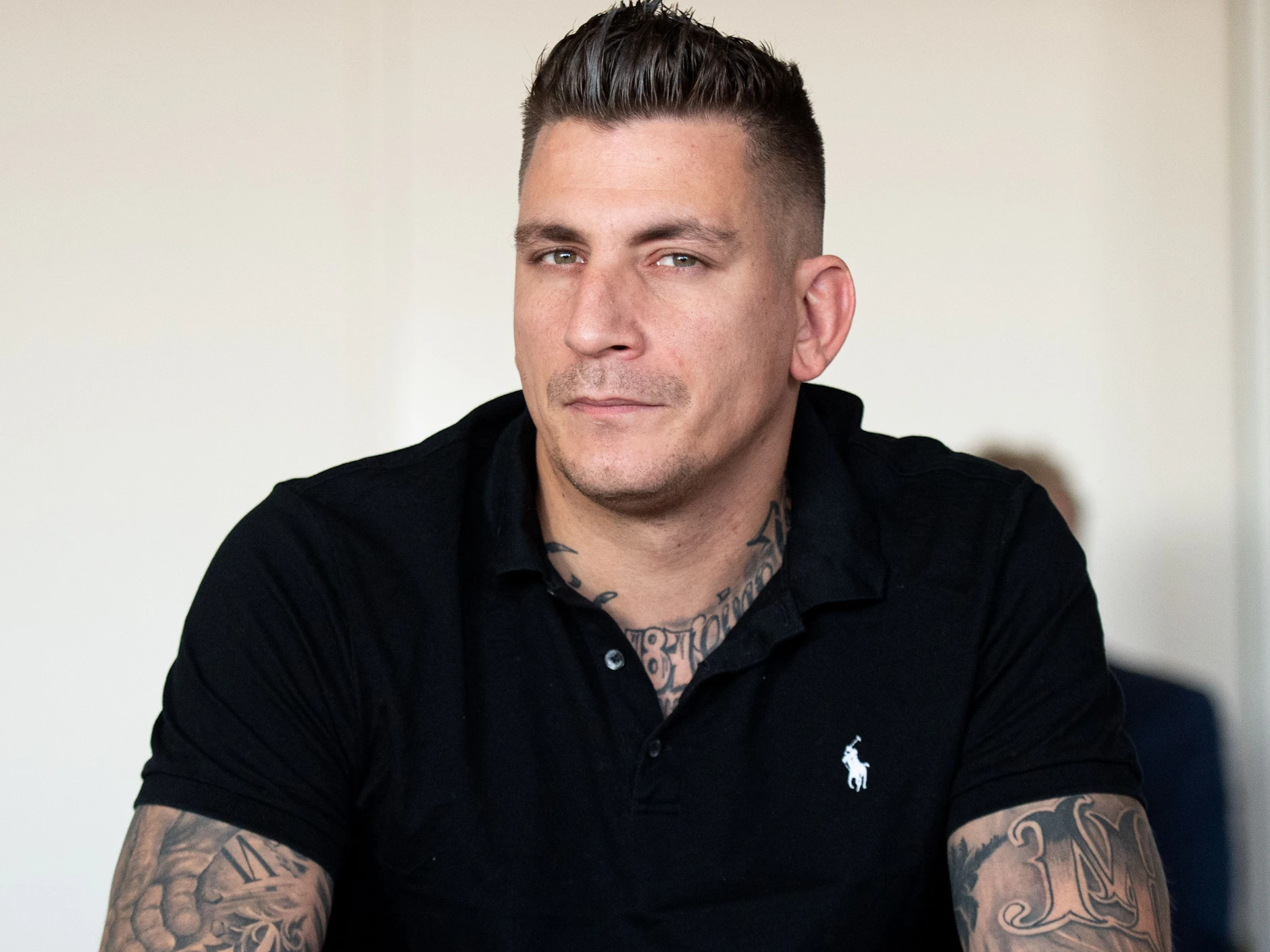 Rapper Gzuz im Gericht.