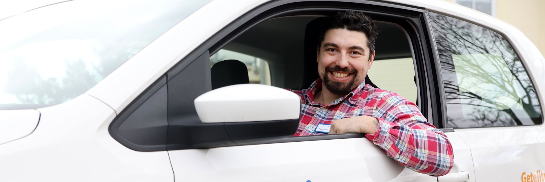 Der Ex-Soldat Oleg Flomin (34) arbeitet in der mobilen Hauskrankenpflege.