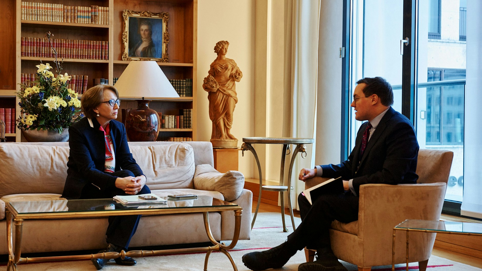 Botschafterin Descôtes im Gespräch mit der Berliner Zeitung am Wochenende:&nbsp;„Wichtig ist zu betonen, dass der politische Wille zur Einigung da ist.“