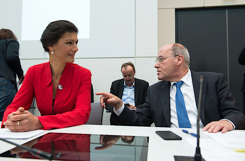 Sahra Wagenknecht und Gregor Gysi
