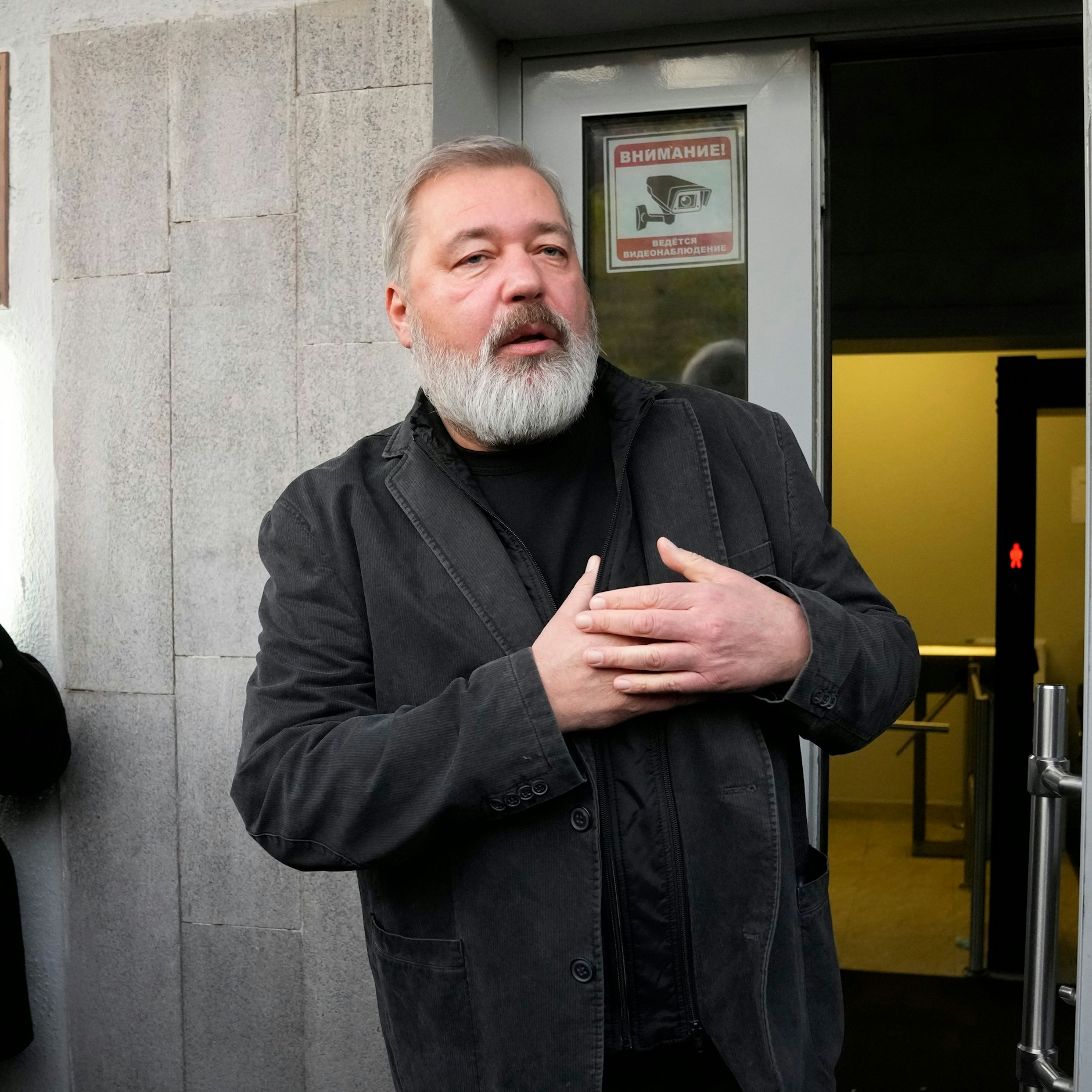 Dmitri Muratow, Chefredakteur der Moskauer Zeitung „Nowaja Gaseta“.