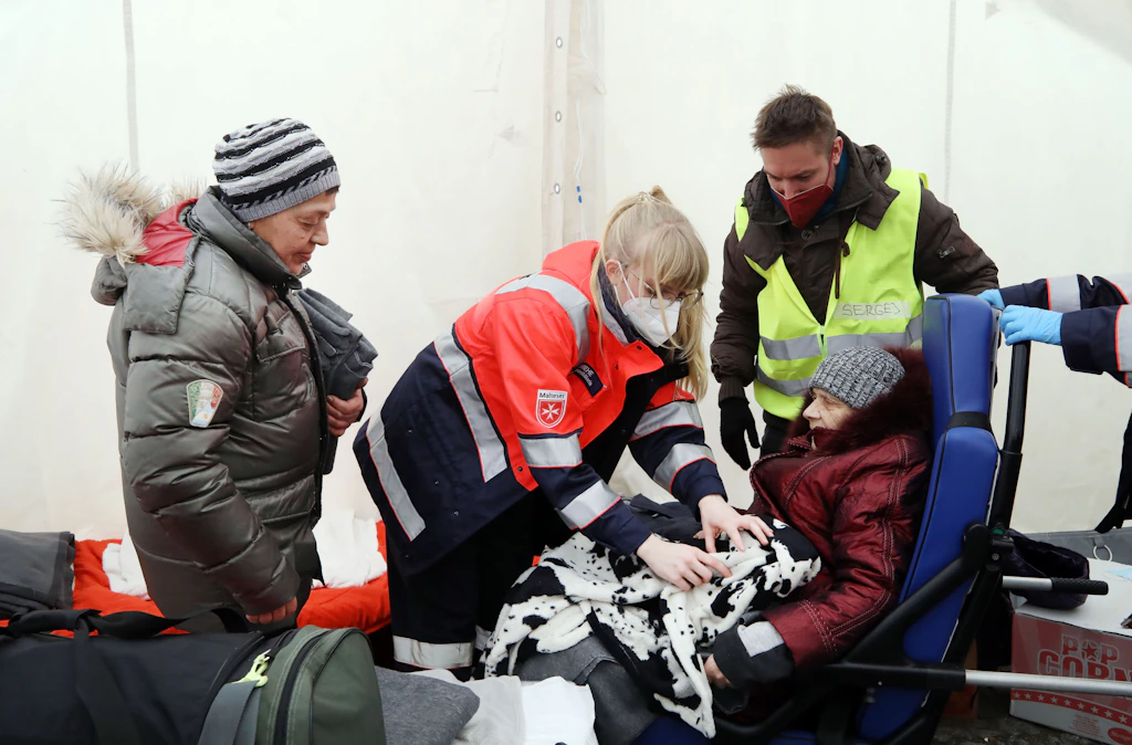 Eine 95-Jährige und ihre Tochter flüchteten aus der Ukraine nach Berlin
