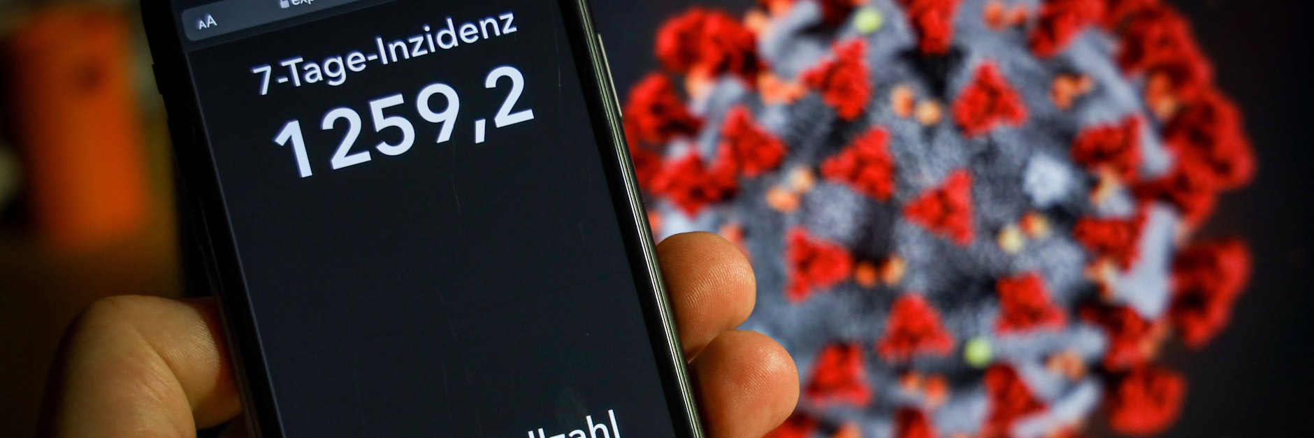 7. März 2022: Bundesweit betrug die sogenannte Sieben-Tage-Inzidenz nach Daten des Robert Koch-Instituts am Montag 1259,2.