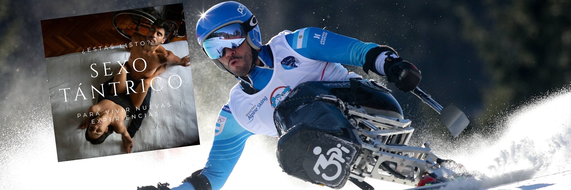 Enrique Plantey sorgt bei den Paralympics in China nicht nur auf der Piste, sondern auch mit seinem Sex-Buch für Aufregung.