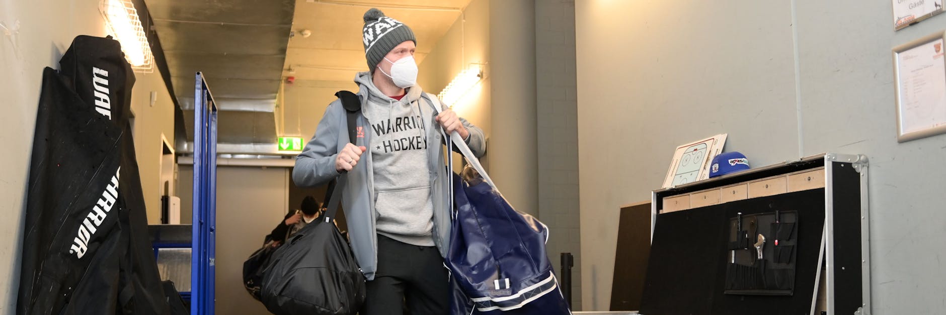 Quarantäne statt Auswärtstrip: Frank Hördler und die Eisbären leiden unter einem Corona-Ausbruch.