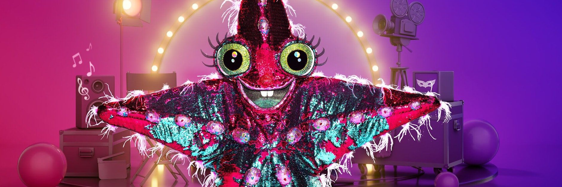 Der Seestern steht ab dem 19. März auf der Bühne bei der sechsten Staffel von „The Masked Singer“.
