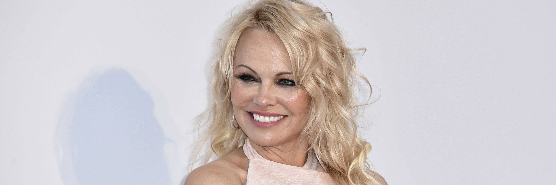 Pamela Anderson bei einem Pressetermin