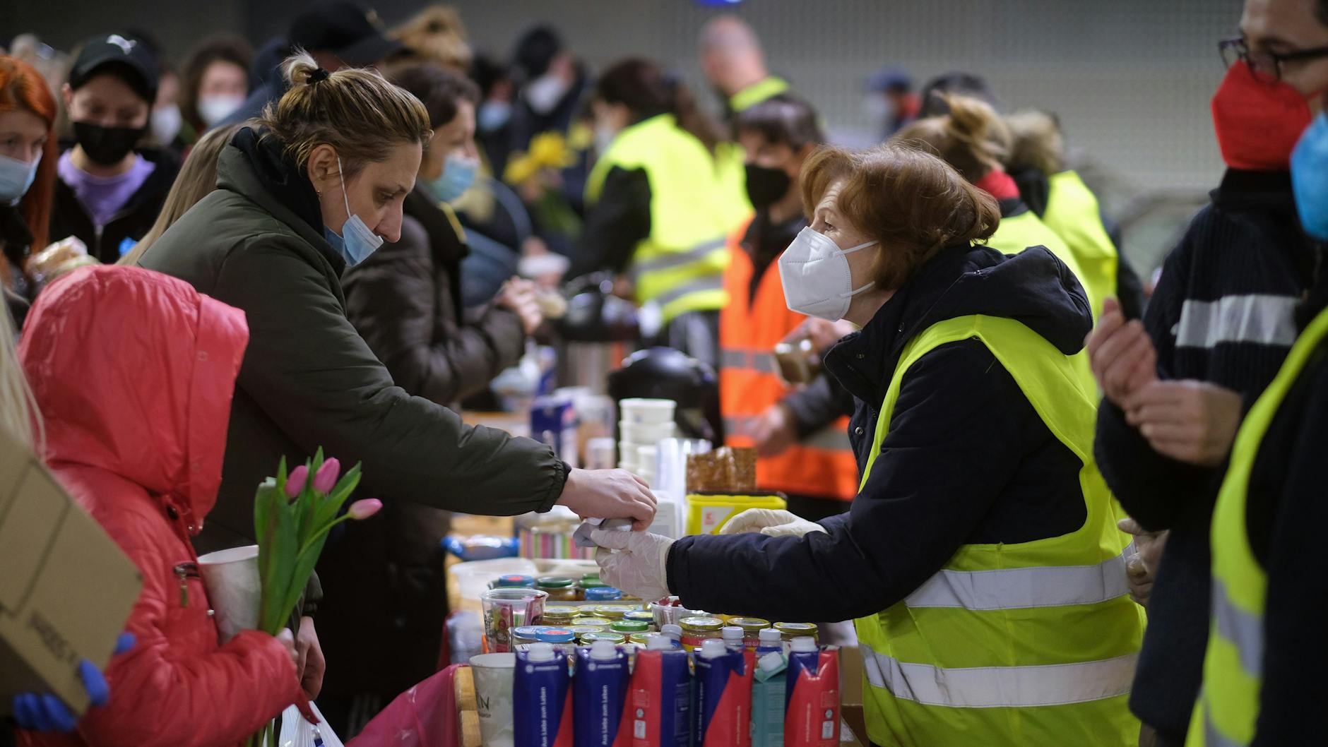 Am Mittwoch kamen 15.000 Schutzsuchende aus der Ukraine in Berlin an.